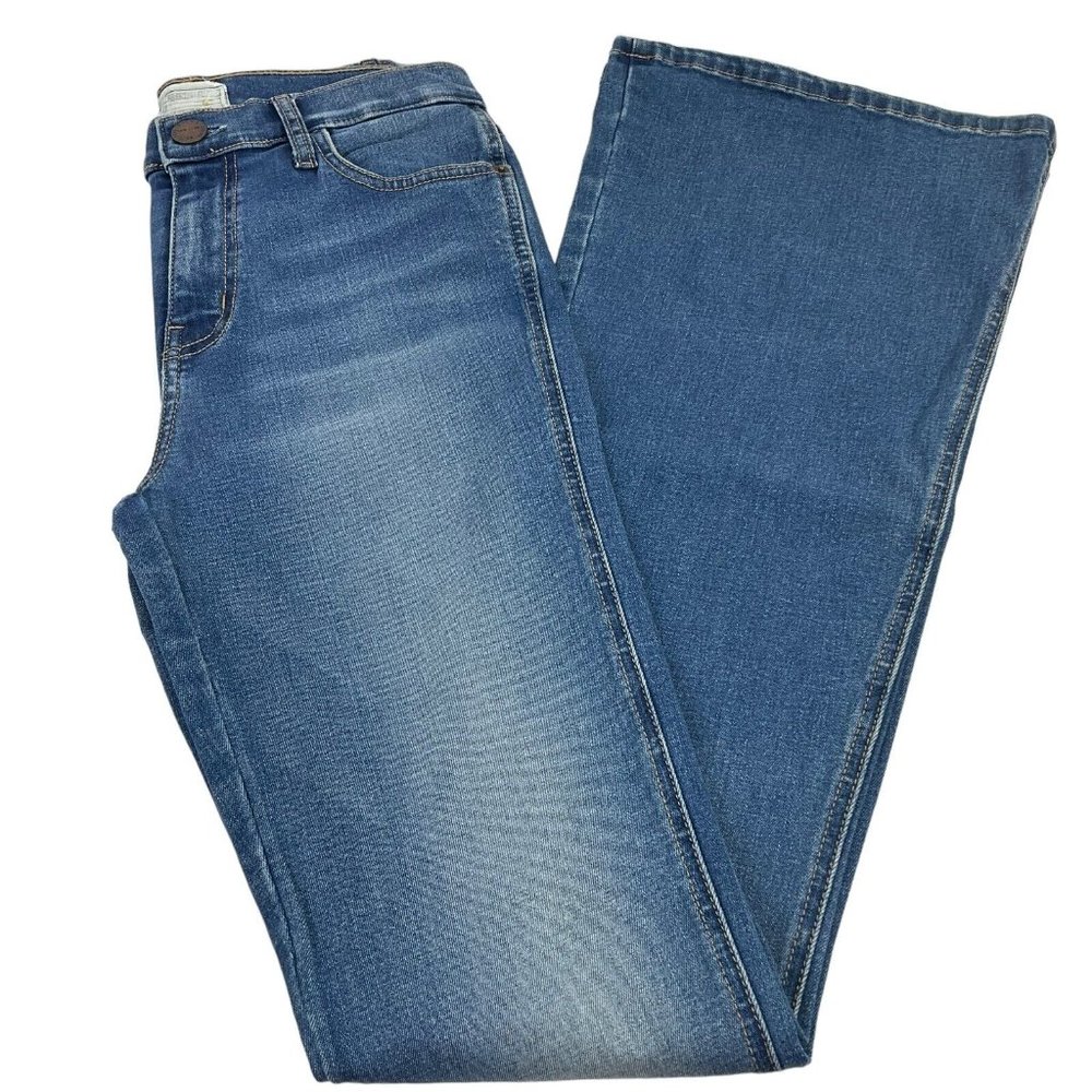 Current/Elliott Jeans Women's Sz 28" Blue Flare Leg Stretch Denim Pants Nwot - Picture 3 of 10